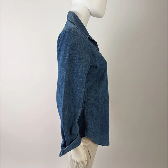 Vintage Western Button Front Shirt S - Picture 4 of 5